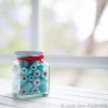 190ml square jar (with lid)